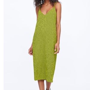 Zara Textured MIDI Dress